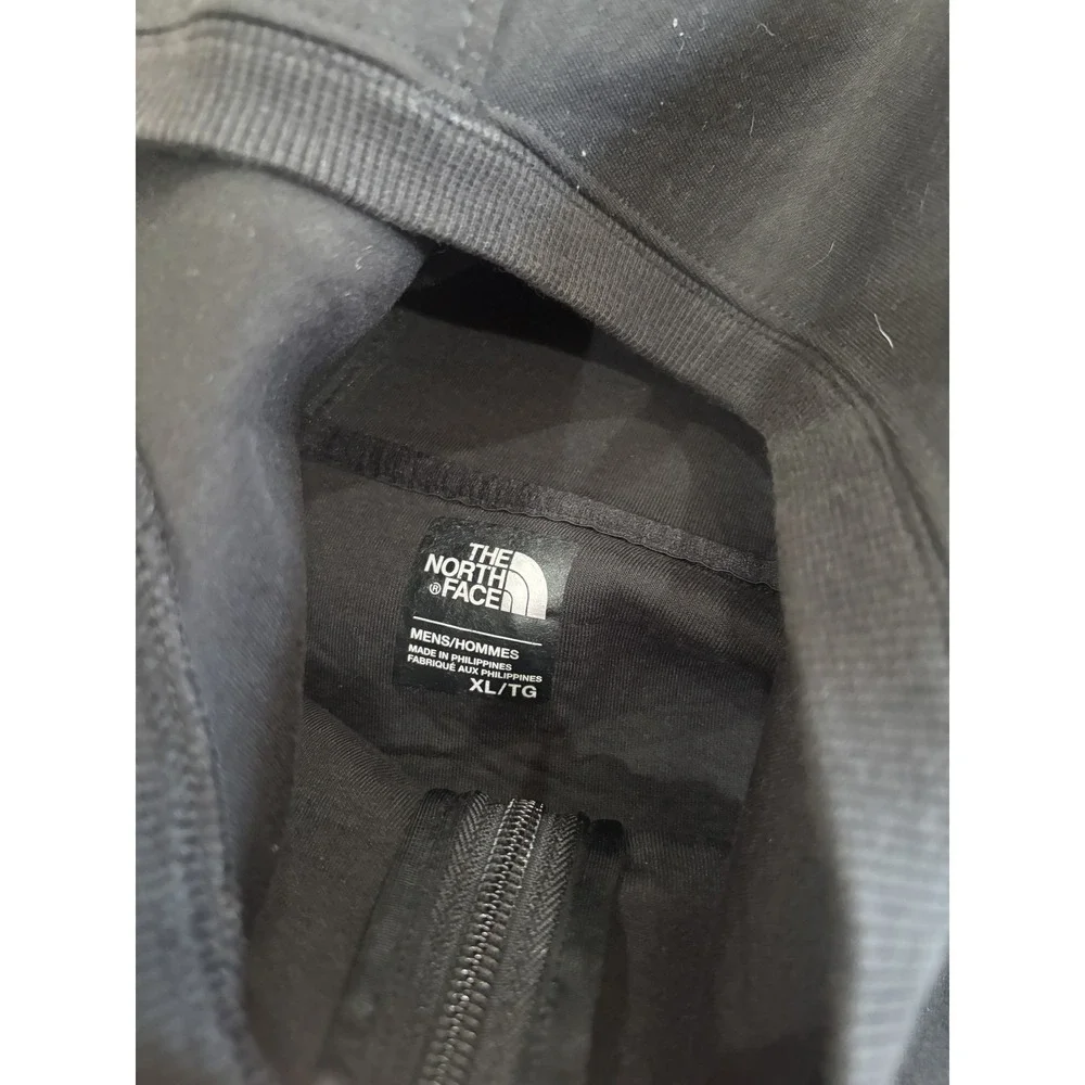 The North Face Men's Full Zip Hoodie Black XL Activewear Sweatshirt Jacket